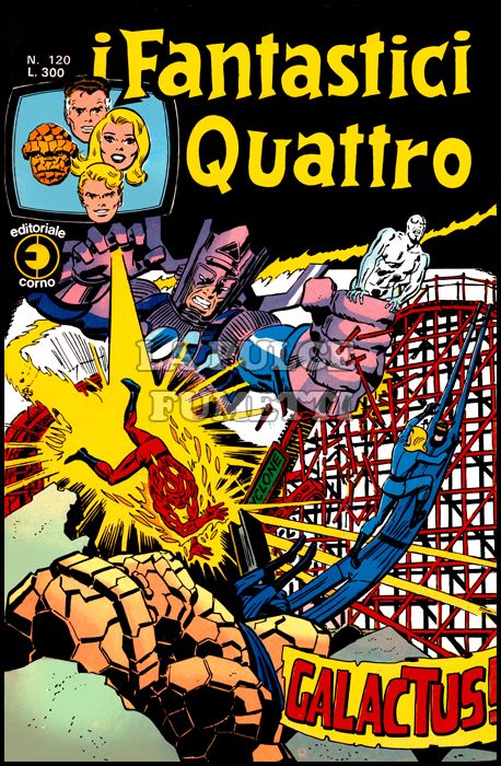 FANTASTICI QUATTRO #   120: GALACTUS!